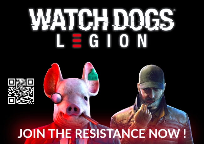 Posters watch dogs legion